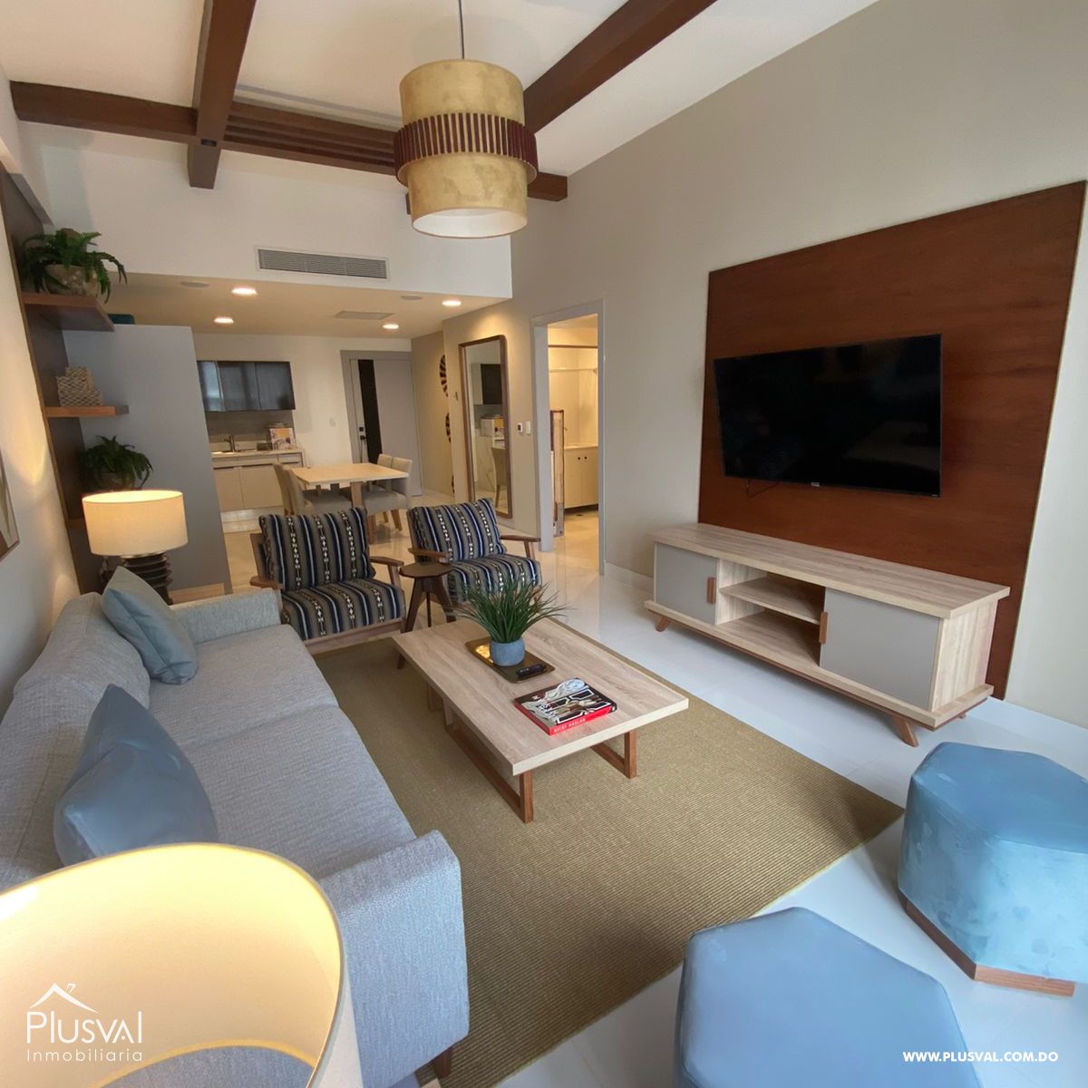 Apartamento amueblado en alquiler, Piantini 197759