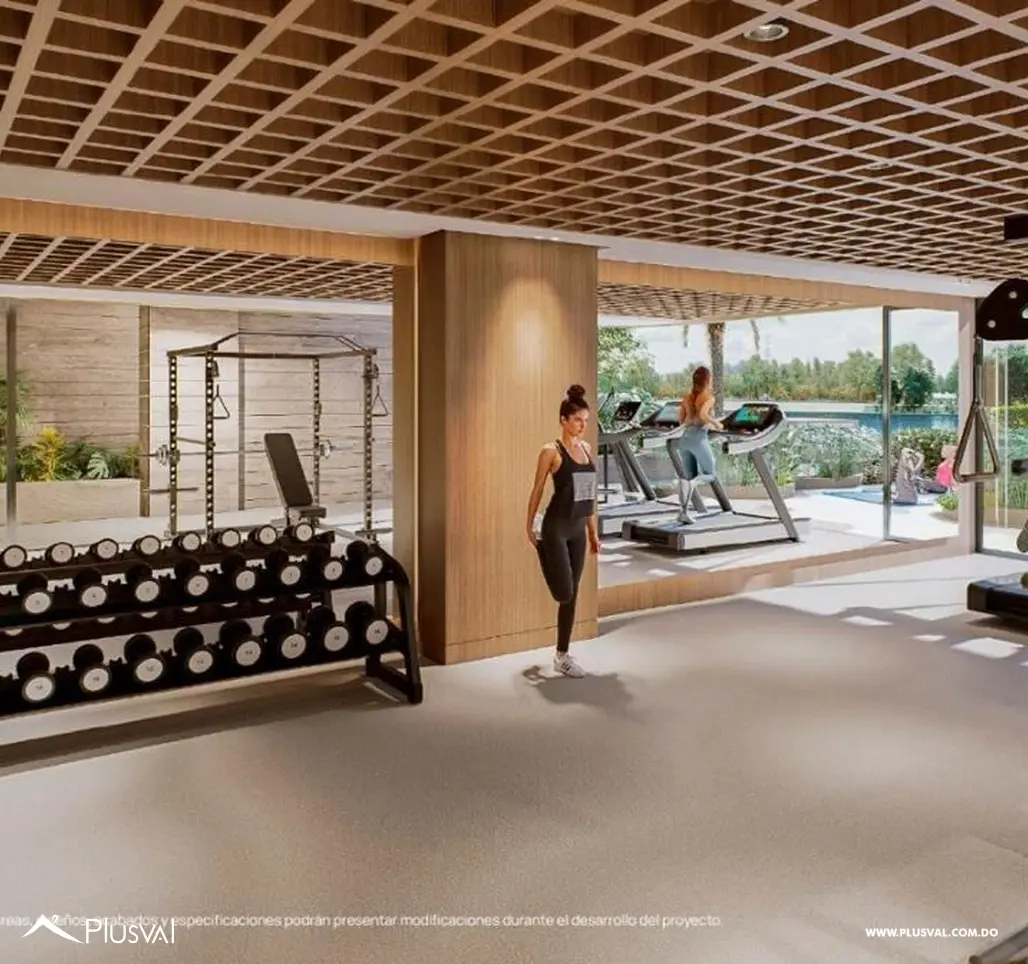 Elegante Apartamento de 2H + Servicio en Cap Cana con Vista al Lago. Moari by Hermida 531508