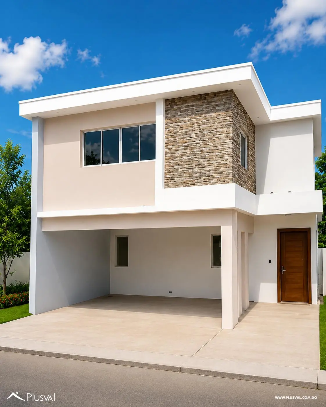 Villa moderna con piscina y patio en Santo Domingo Norte 514877