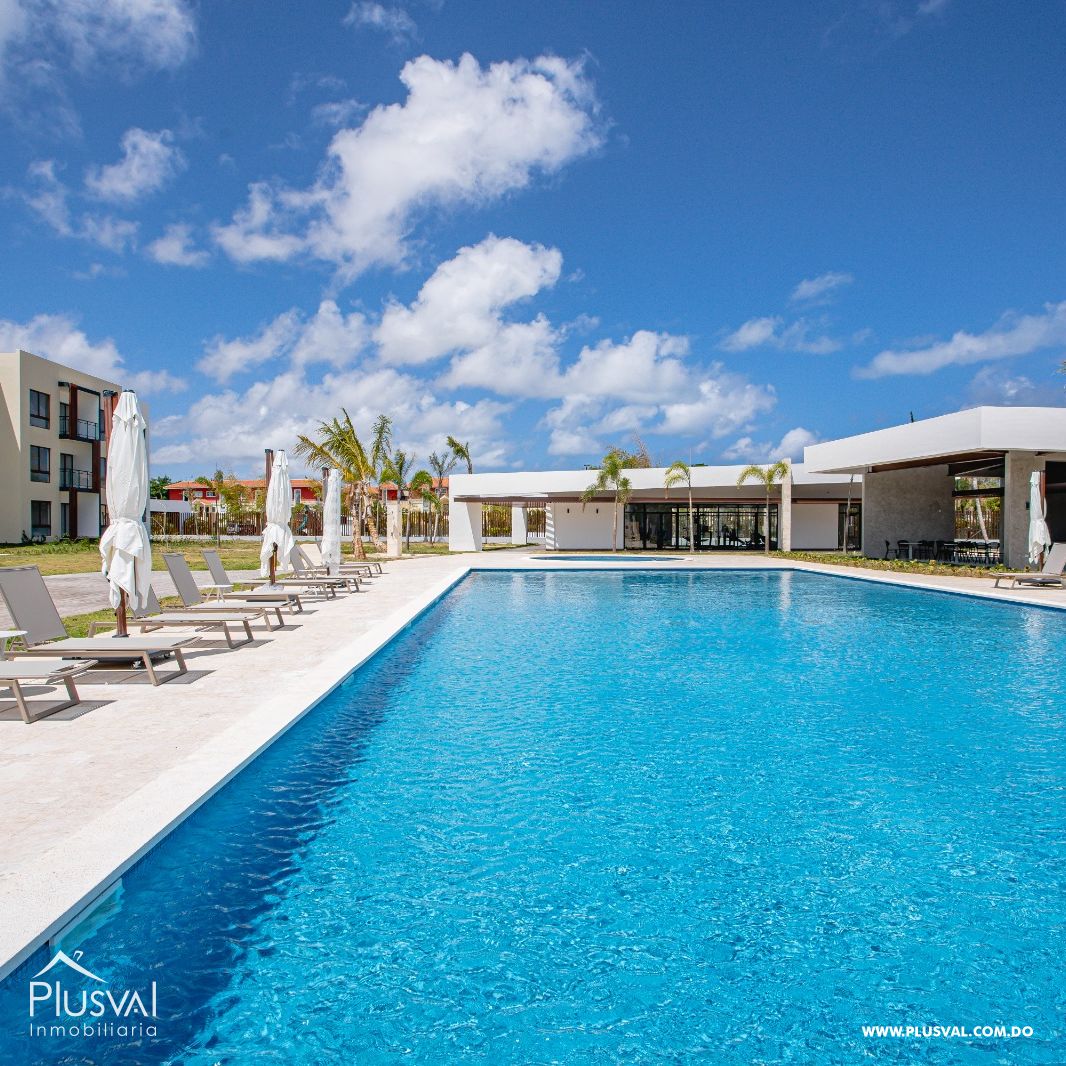 Apartamento LISTO 1 Habitacion  en Res. Privado con Amenidades en Punta Cana. 447336