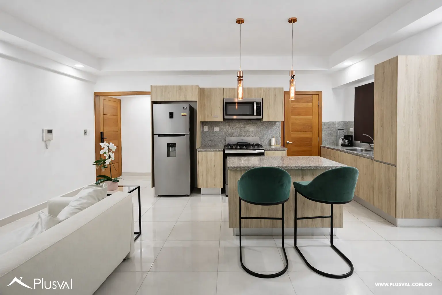 Apartamento Amueblado de 1 Habitación en Evaristo Morales – Airbnb Friendly 507408