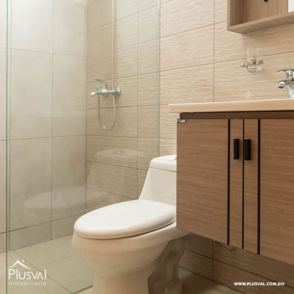 Apartamento en planos con patio privado, ubicado en zona residencial de Santiago, 371497