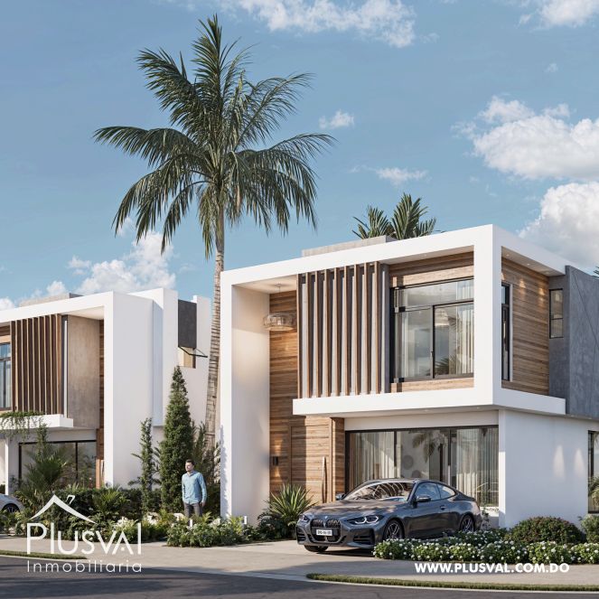 Villas modernas con terraza privada en Bavaro, Punta Cana 442127