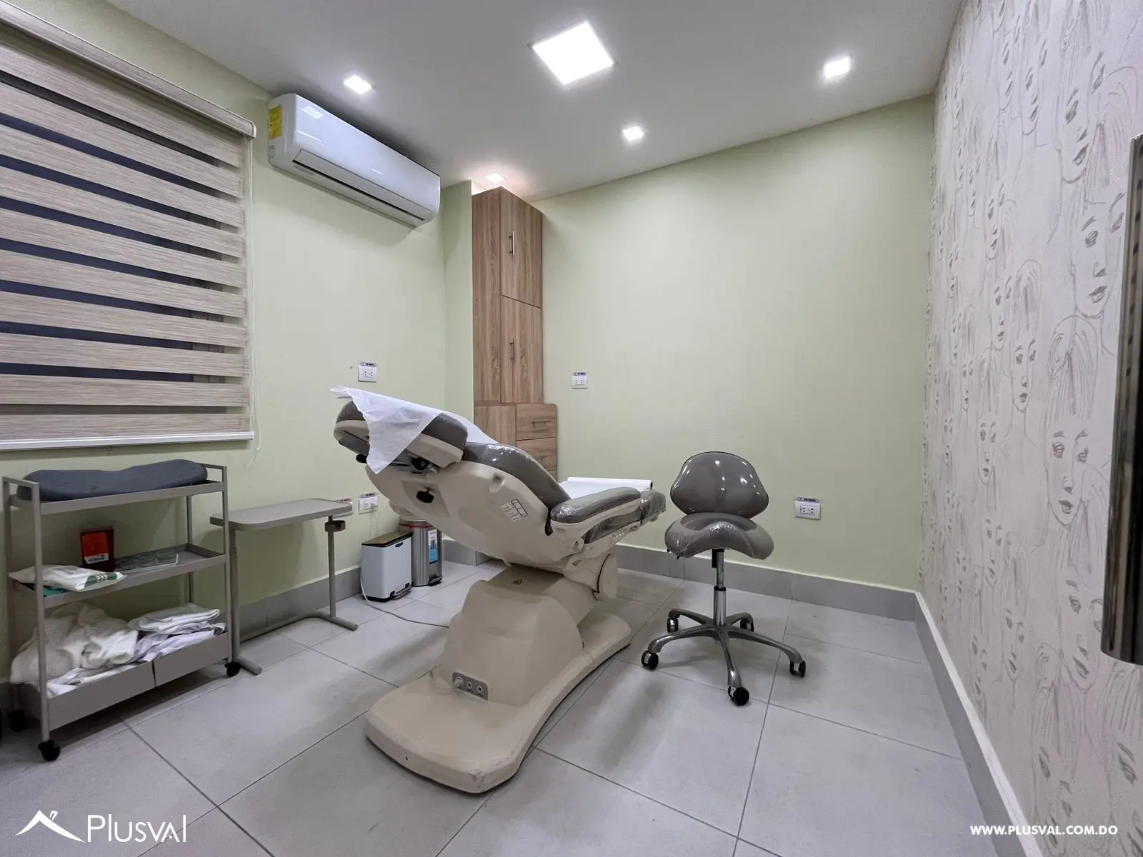 Local equipado para centro de estética en alquiler en Gazcue 467177