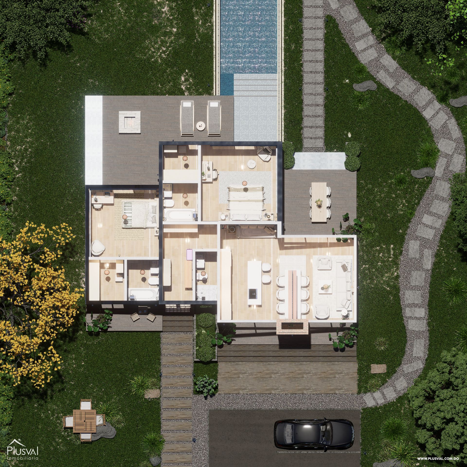 Villas con vista hacia el Valle de La Vega 379915