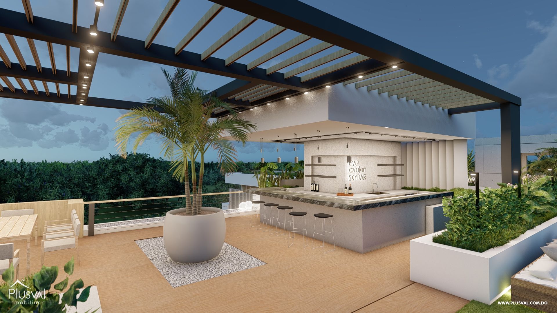 Apartamentos con diseño moderno y exclusivo de 2 habitaciones ubicados en Punta Cana 375473