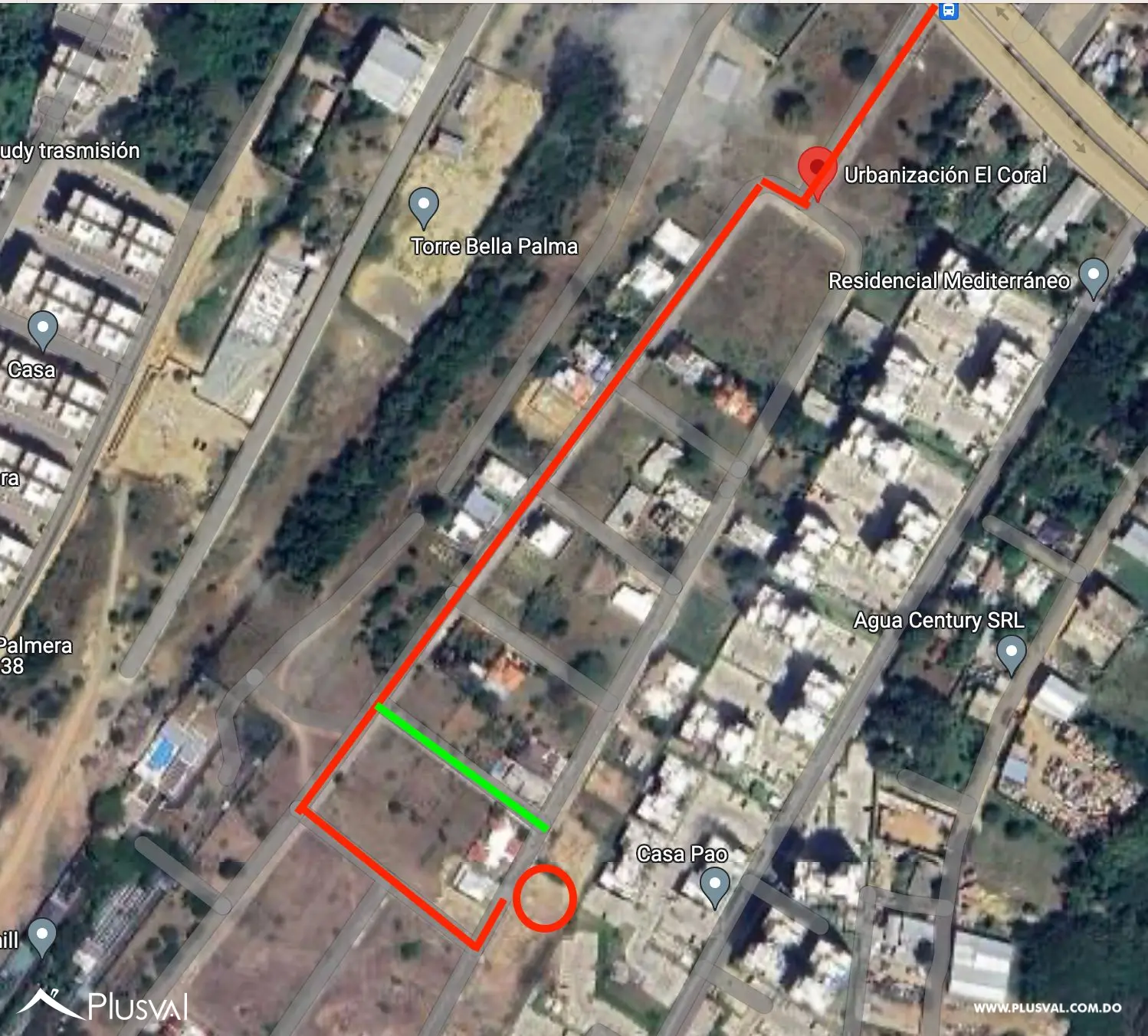 Venta de solar de 300 MT2 en urbanización cerrada 467428