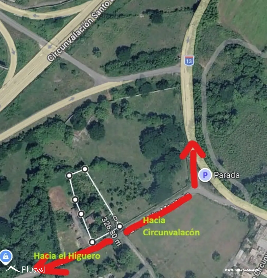 Terreno en Venta Circunvalación cerca del Higuero 495032