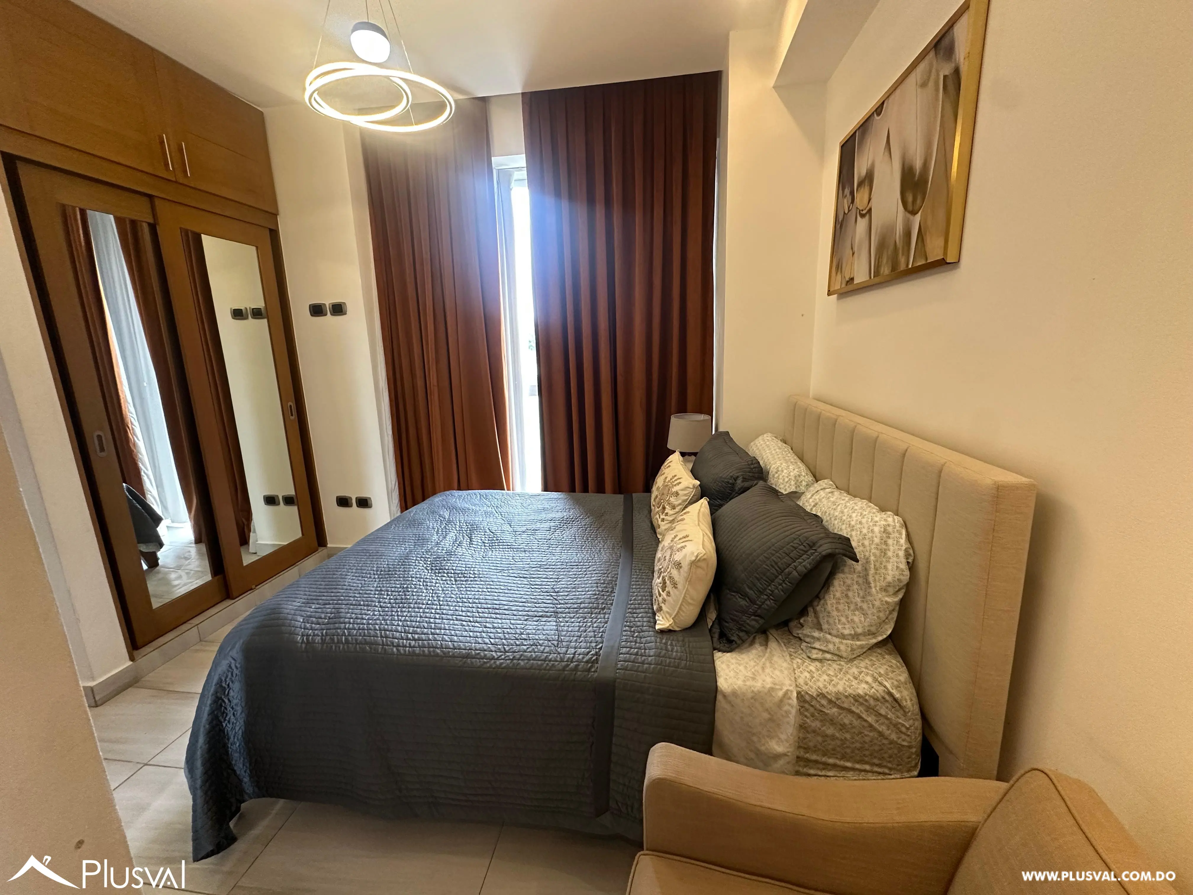 Moderno apartamento de 2 habitaciones ubicado en el sector de Naco 495335