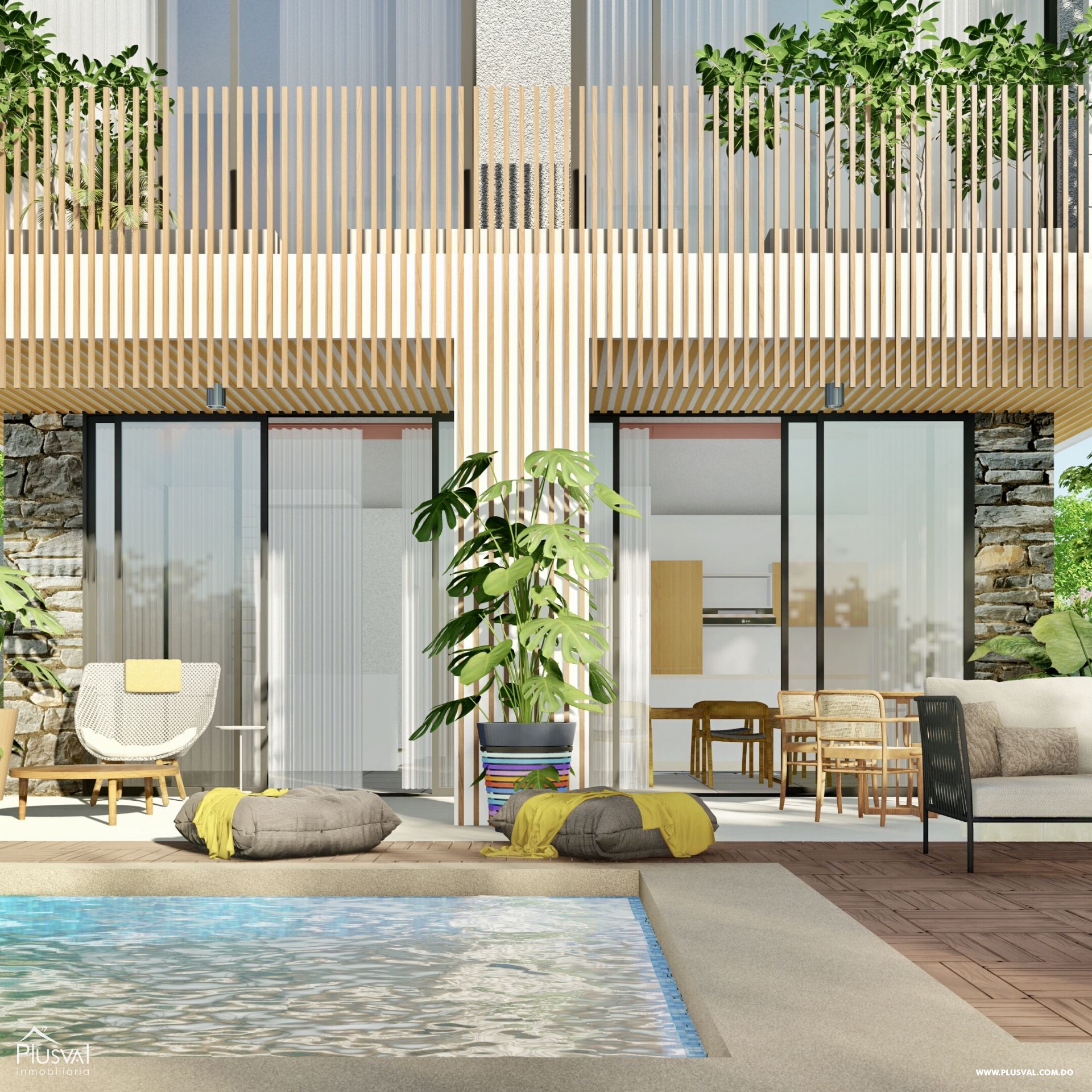 Villa de lujo con de 3 habs en Punta Cana 226247