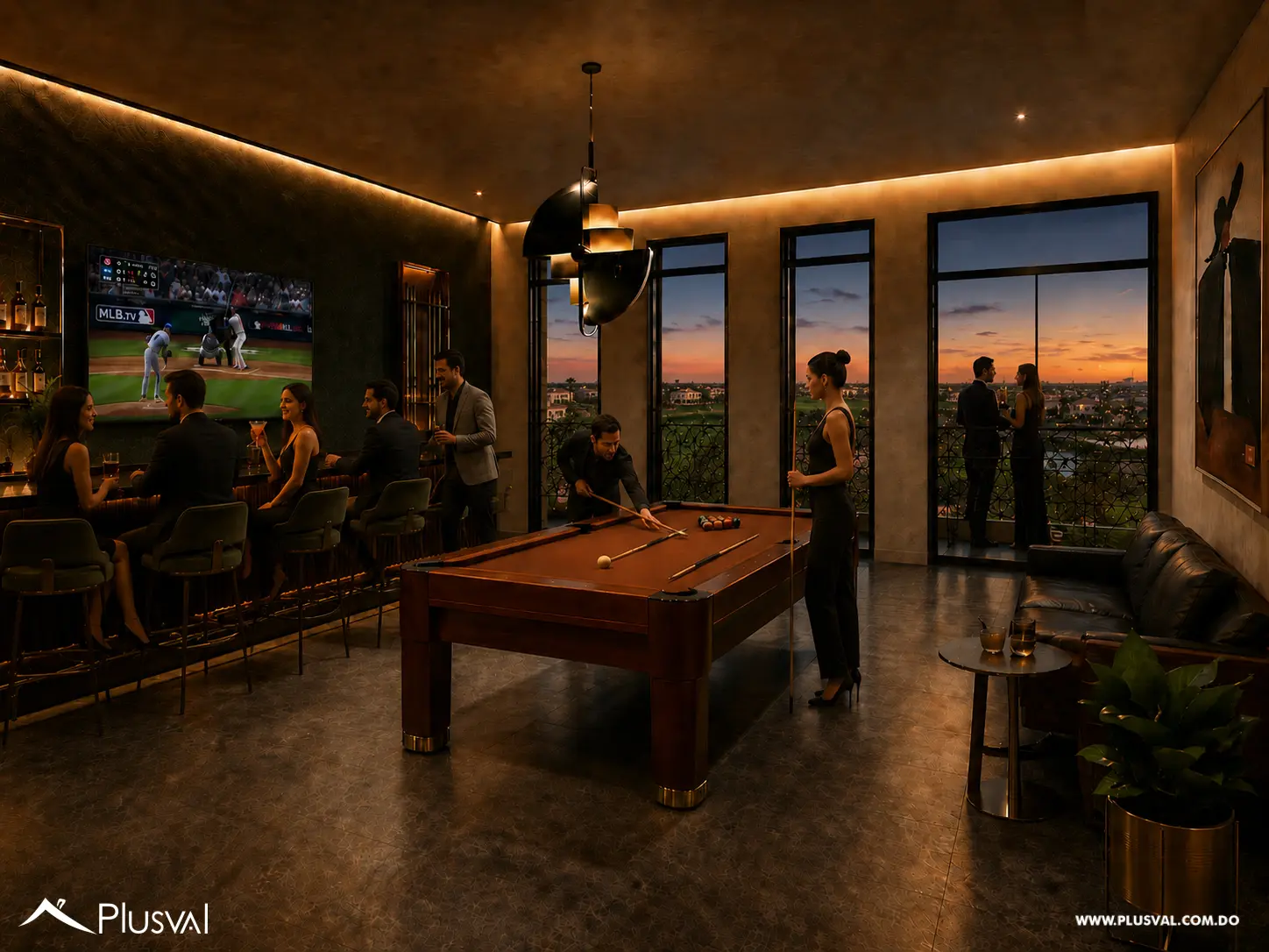Penthouse  de 3 habitaciones + Estudio  en Green Village Cap Cana 511396