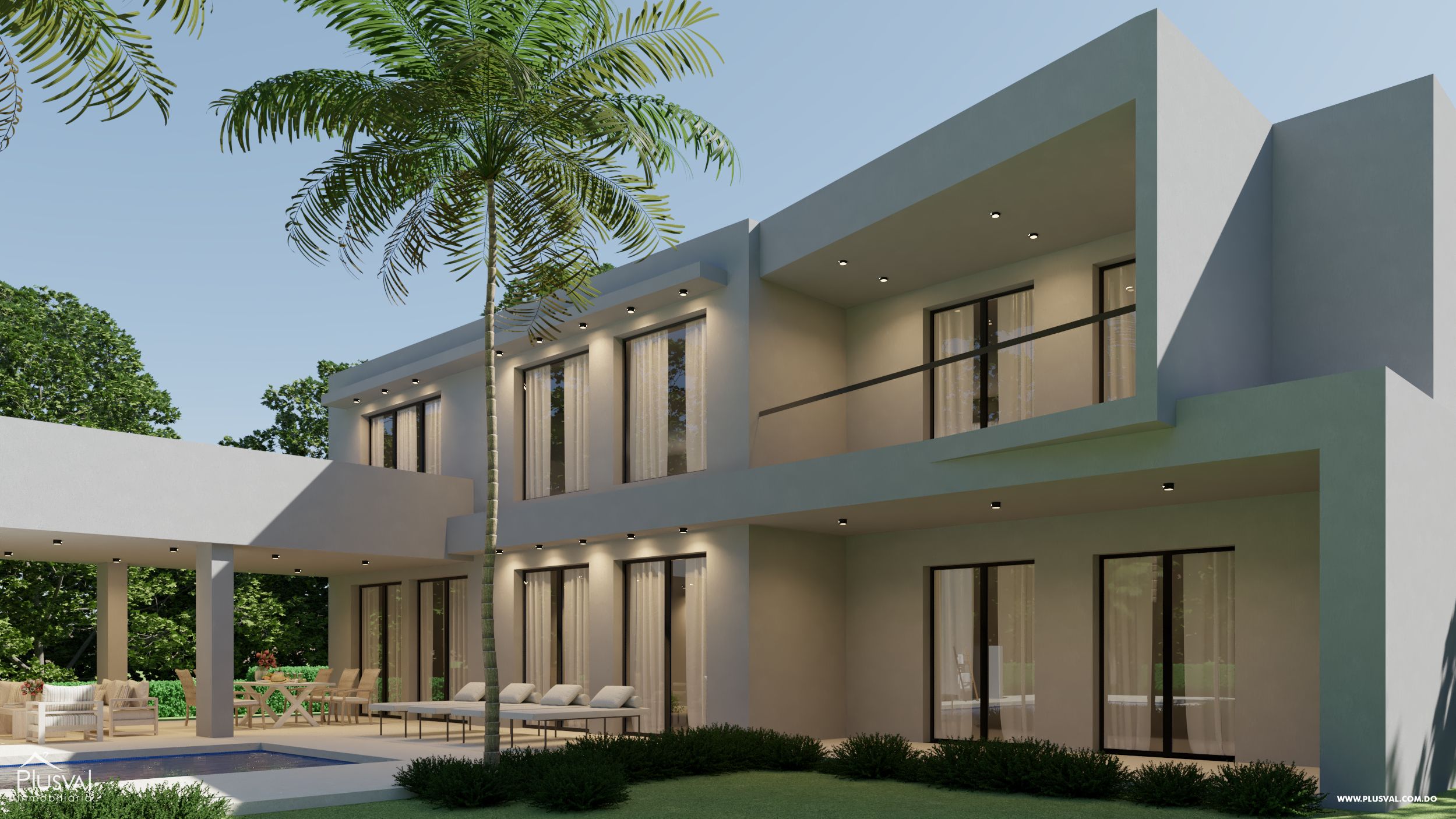 Venta de exclusica Villa de 5 habitaciones en West Village Punta Cana 425422