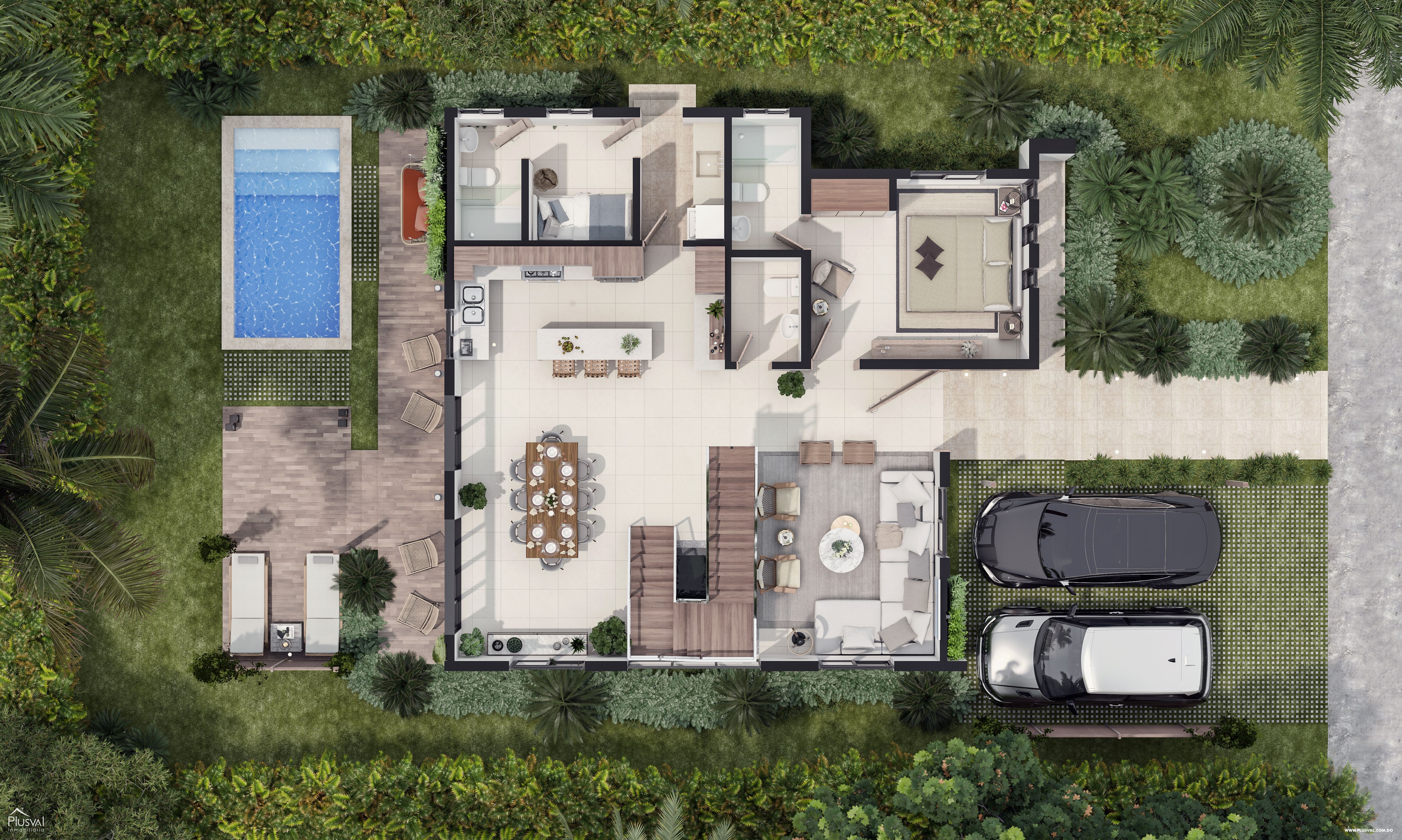 Amplias Villas con Piscina en Vista Cana, Bavaro 204852