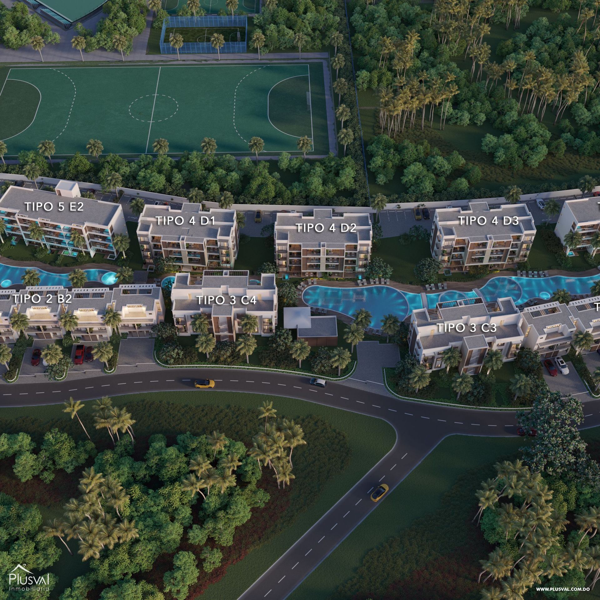Apartamentos en Vista Cana, Punta Cana 442321