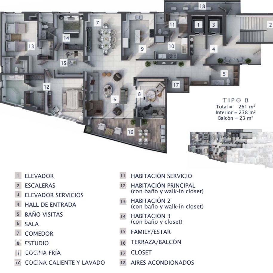 Apartamento en Venta en Serralles 209932