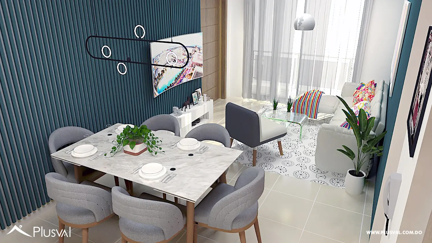 Moderno apartamento de 2 habitaciones en Costa Cana, Punta Cana 454519
