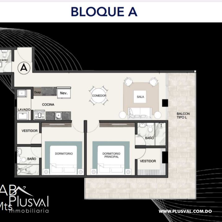 Apartamento  de venta en la mejor zona de el  Millón 355231