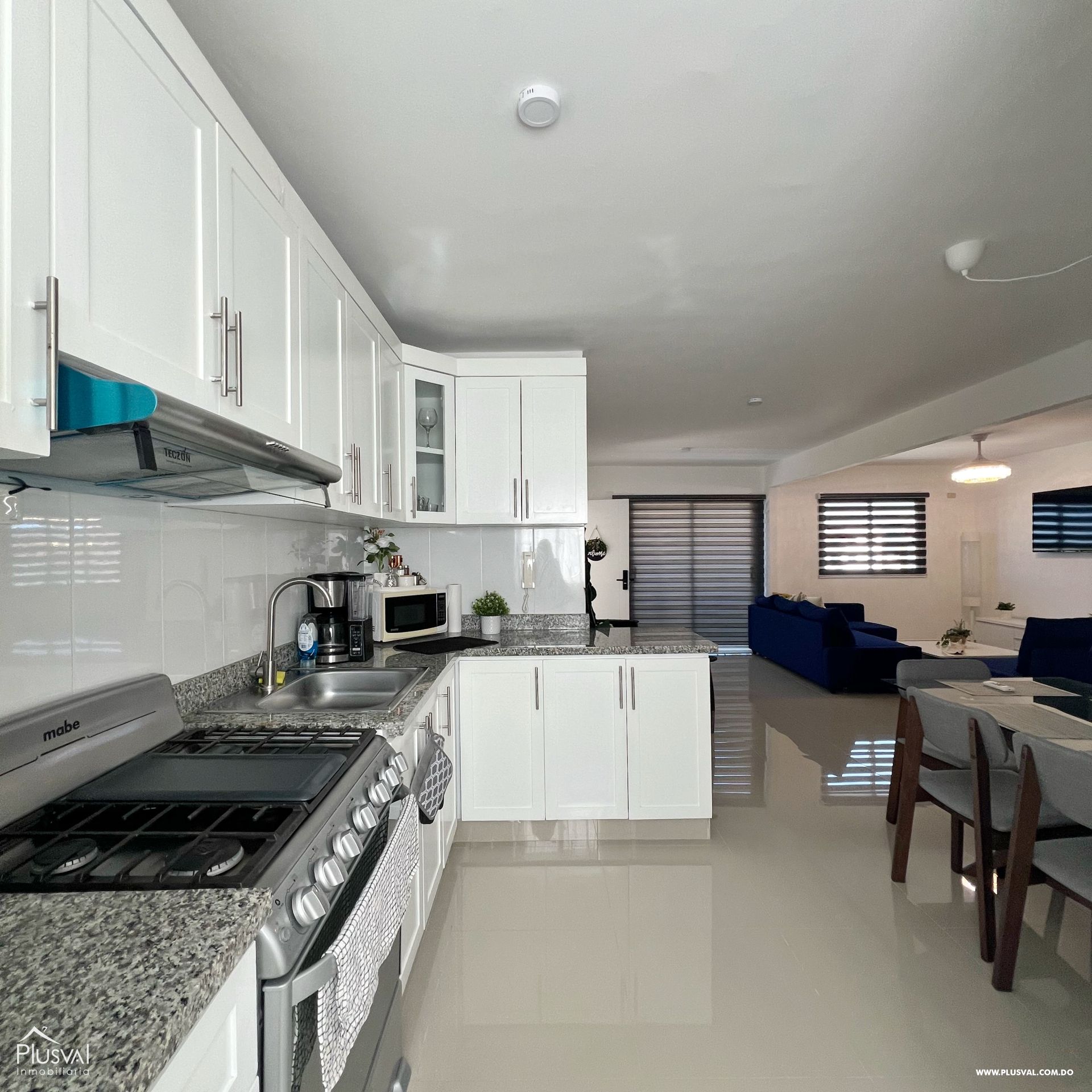 Apartamento amueblado de 2 habitaciones en alquiler en Bávaro 390852