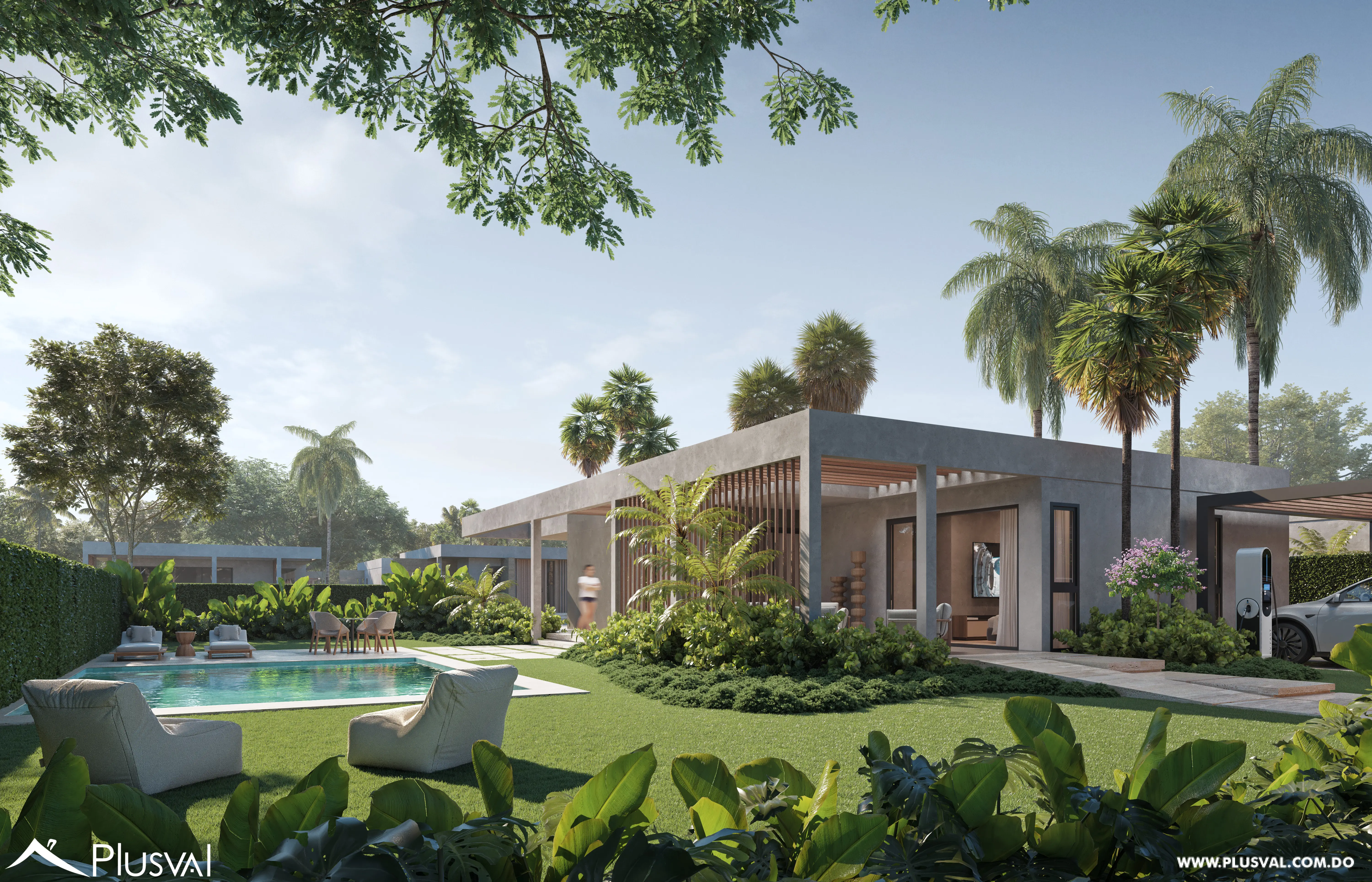 Villas en Coson en venta planos. 455409