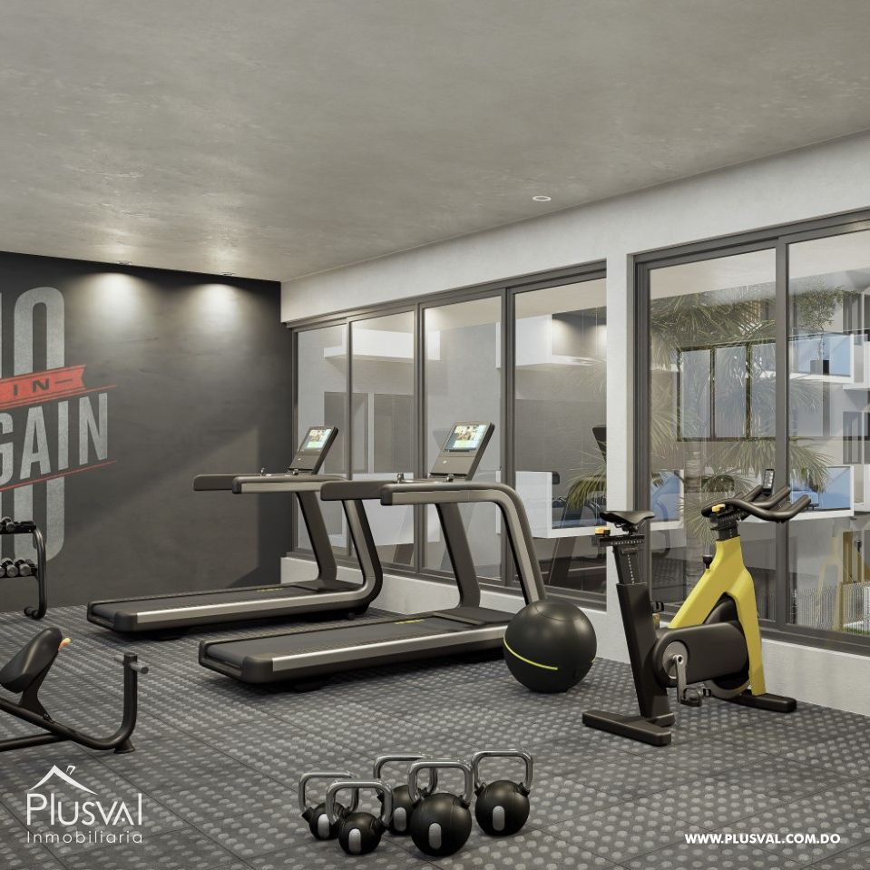 Apartamentos en La Romana con piscina y plaza comercial 391943