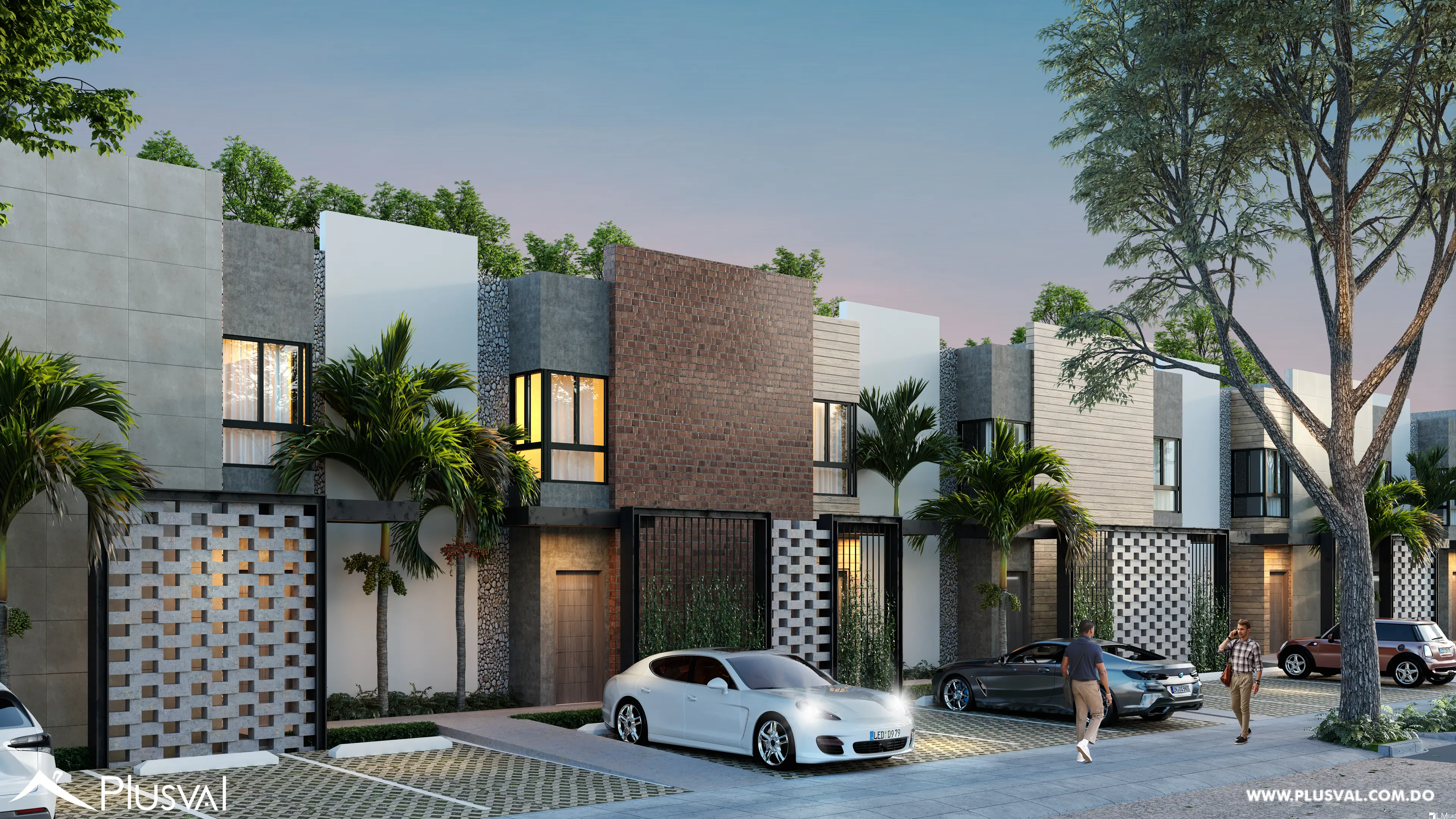 Moderna Casa Tipo Townhouse de 2 Habitaciones en venta - Vista Cana 532603