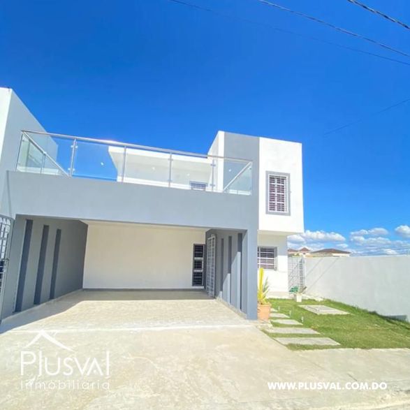 En alquiler casa amueblada en urbanización cerrada 378026