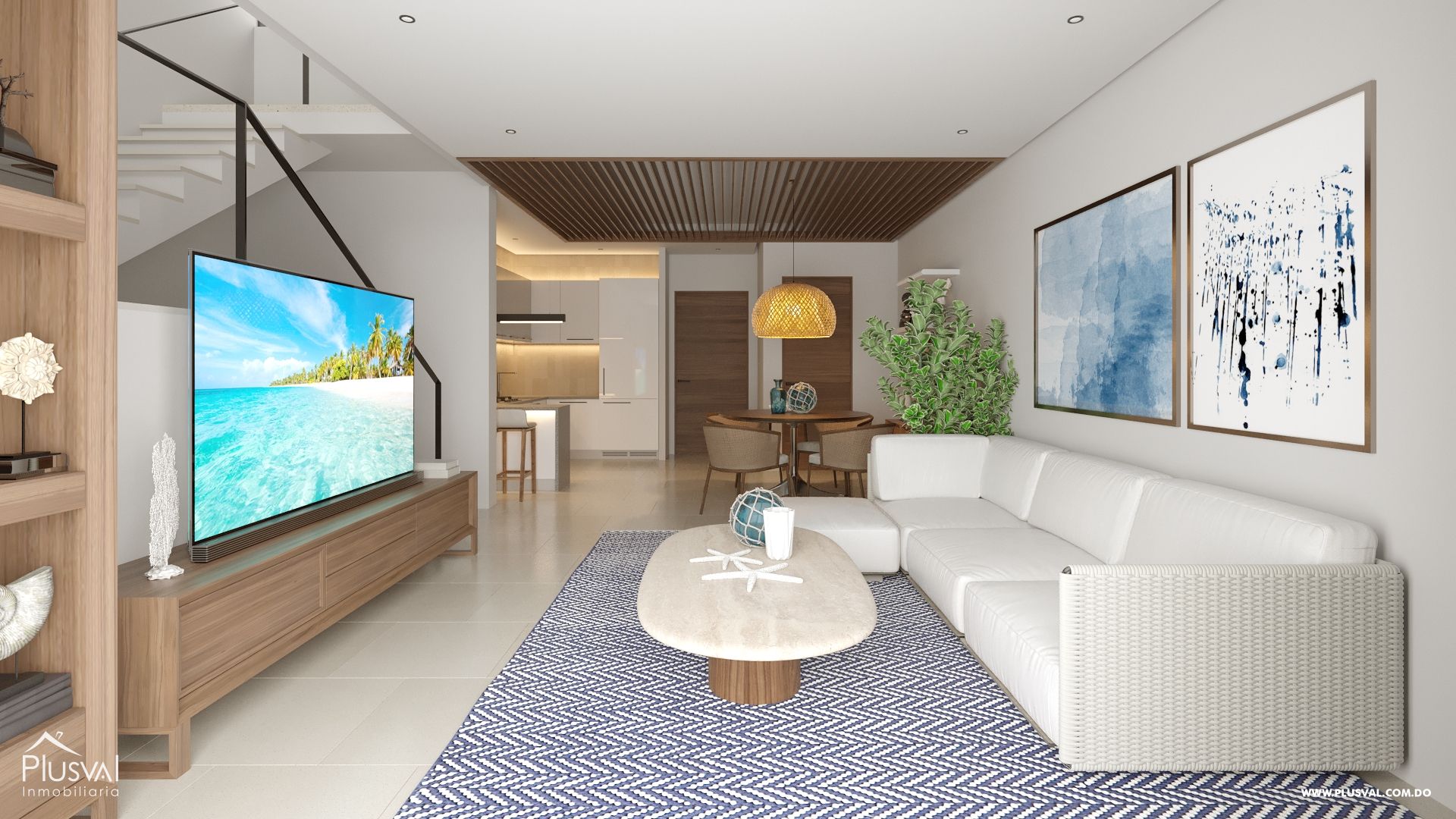TownHouse y Apartamentos en Bávaro con vista a la piscina 185524