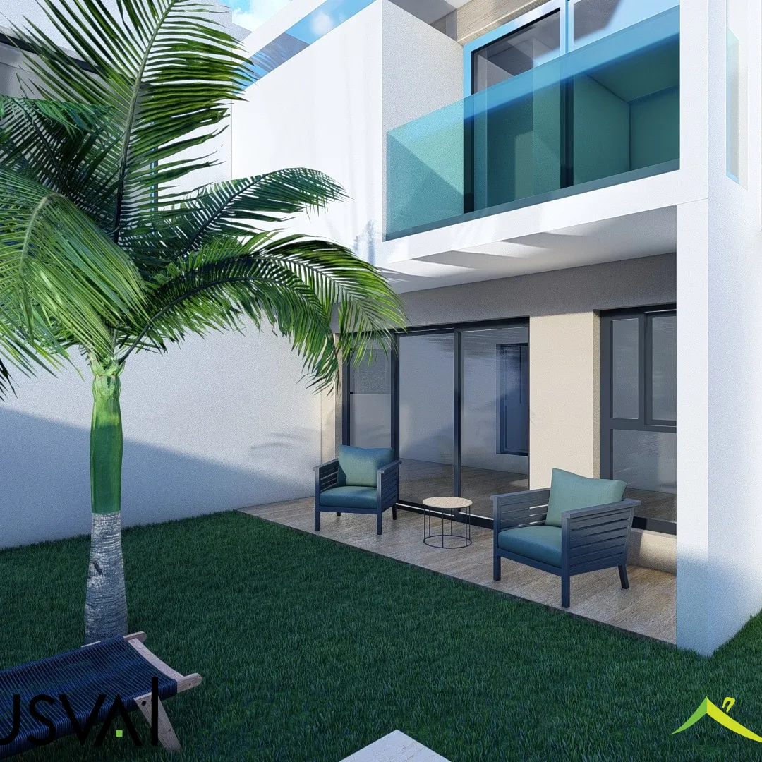 Proyecto de villas de dos niveles en  Bávaro Punta Cana 393189