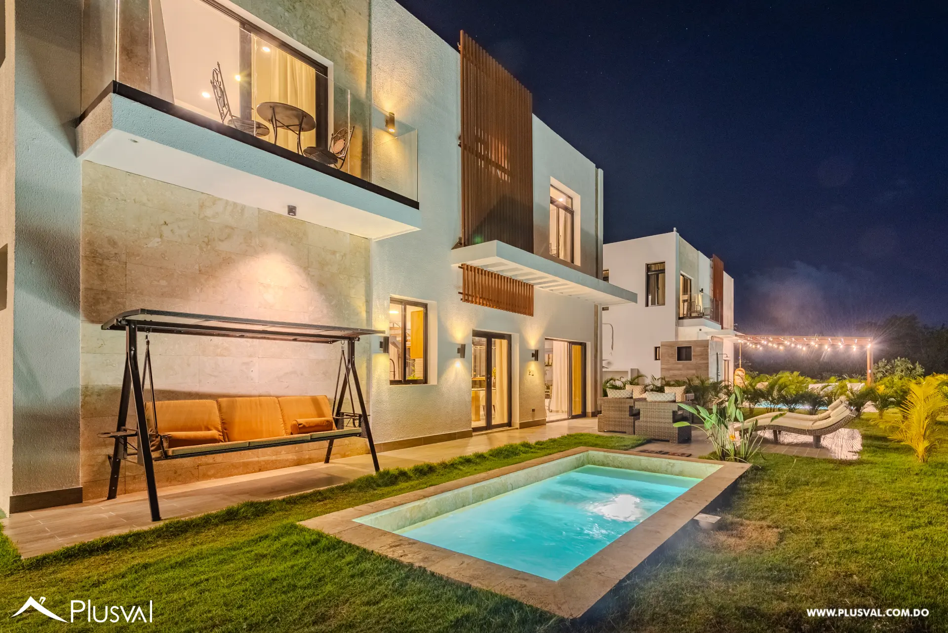 Villas de 4 Habitaciones en Venta en Vista Cana, Punta Cana 515876