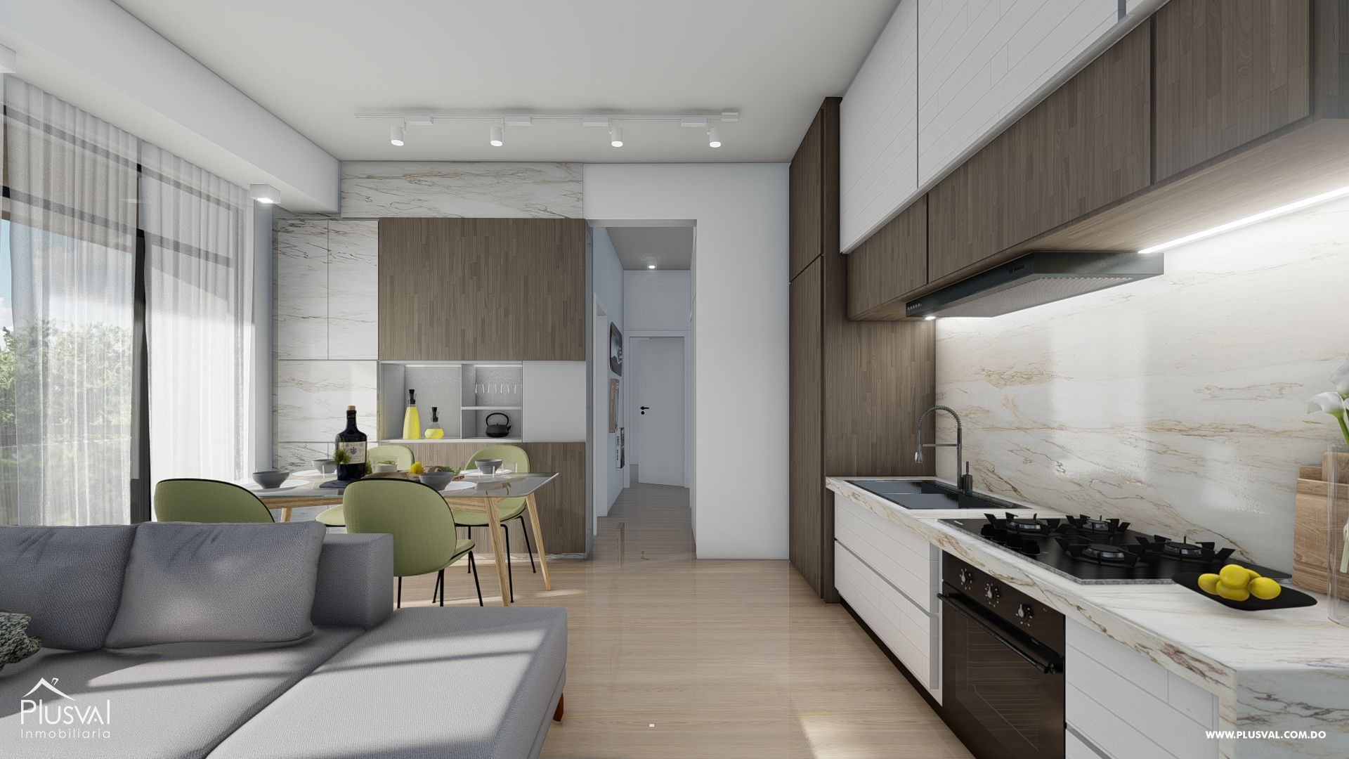 Apartamentos con diseño moderno y exclusivo de 2 habitaciones ubicados en Punta Cana 375459