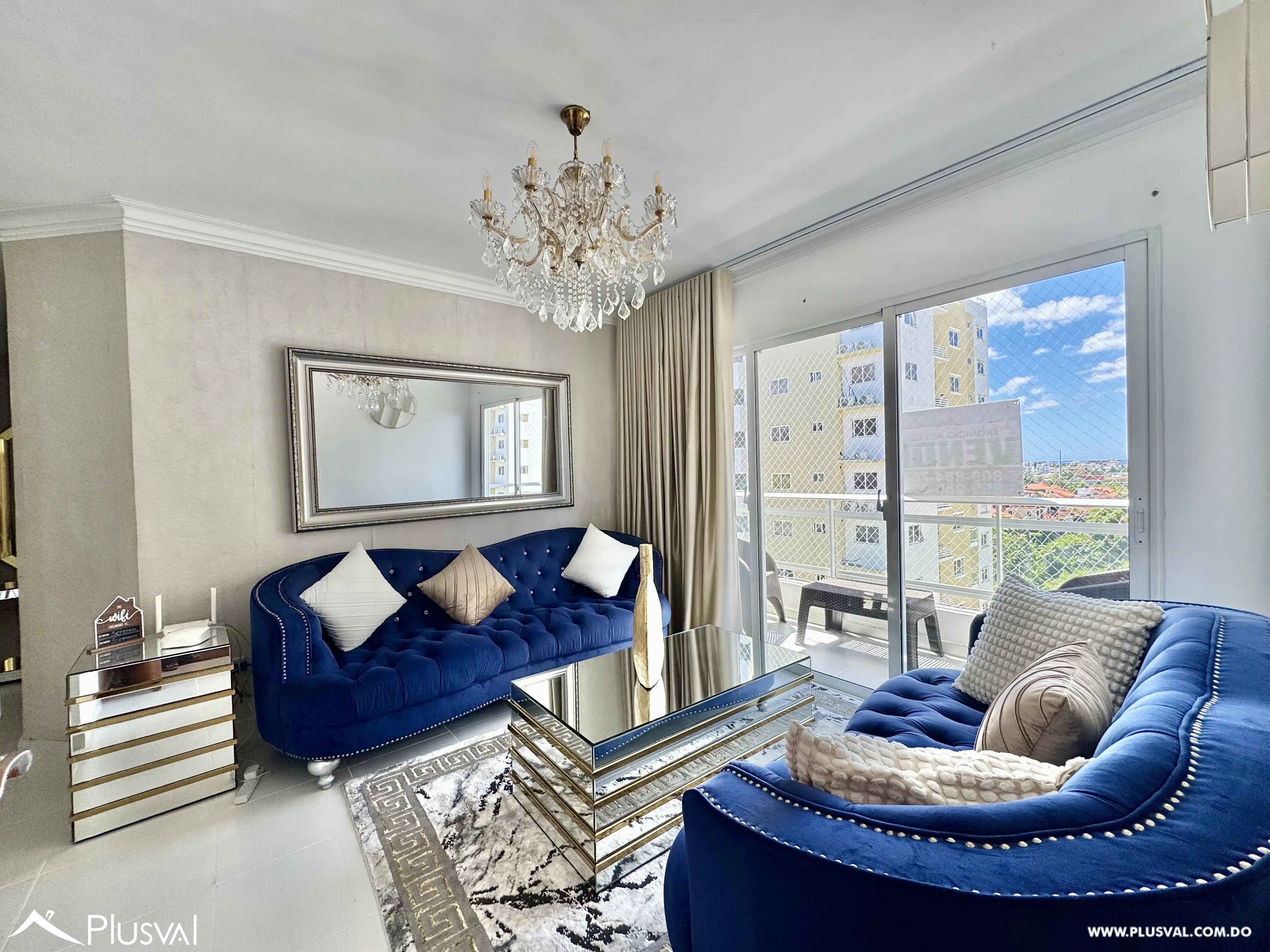 Alquilo Excelente Apto. Amueblado con Hermosa Vista y buena  Distribucion 527612