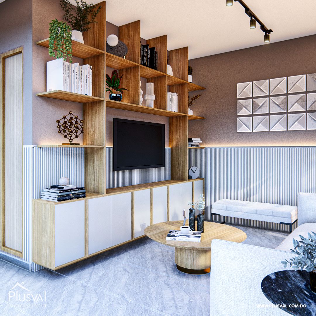 Casa moderna a la venta, con 2 niveles en residencial seguro de Licey al Medio. 305312