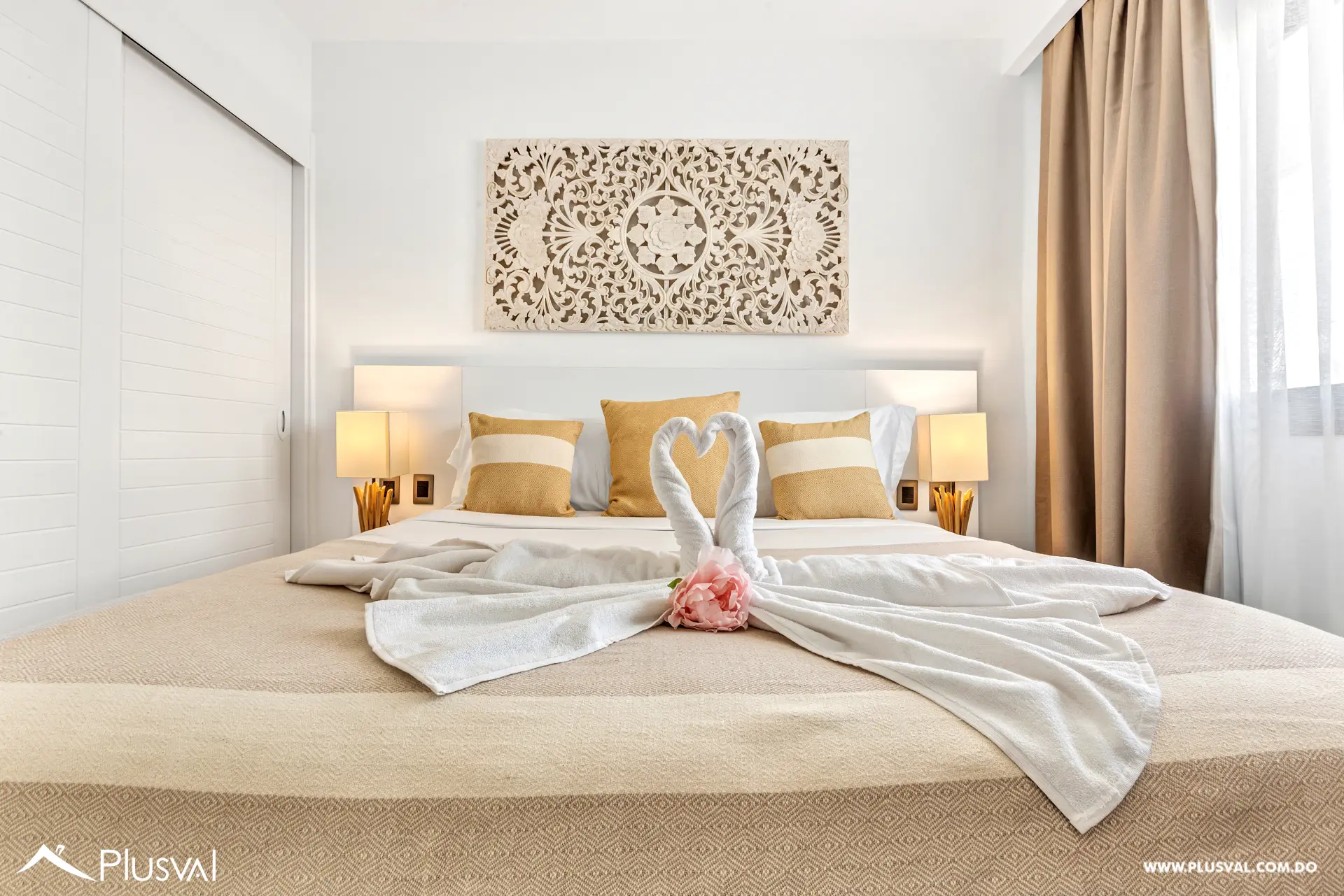Apartamento frente al mar con terraza y jacuzzi privado en Los Corales, Bávaro 487732