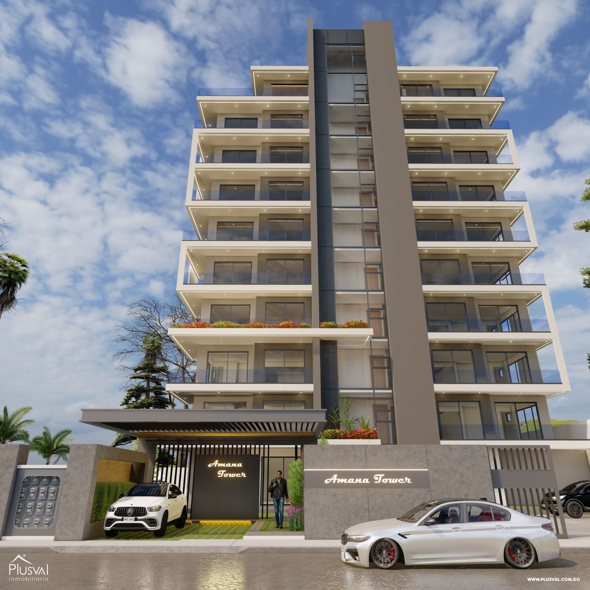 Amplio apartamento en venta en plano en la Urbanización Thomen 418624