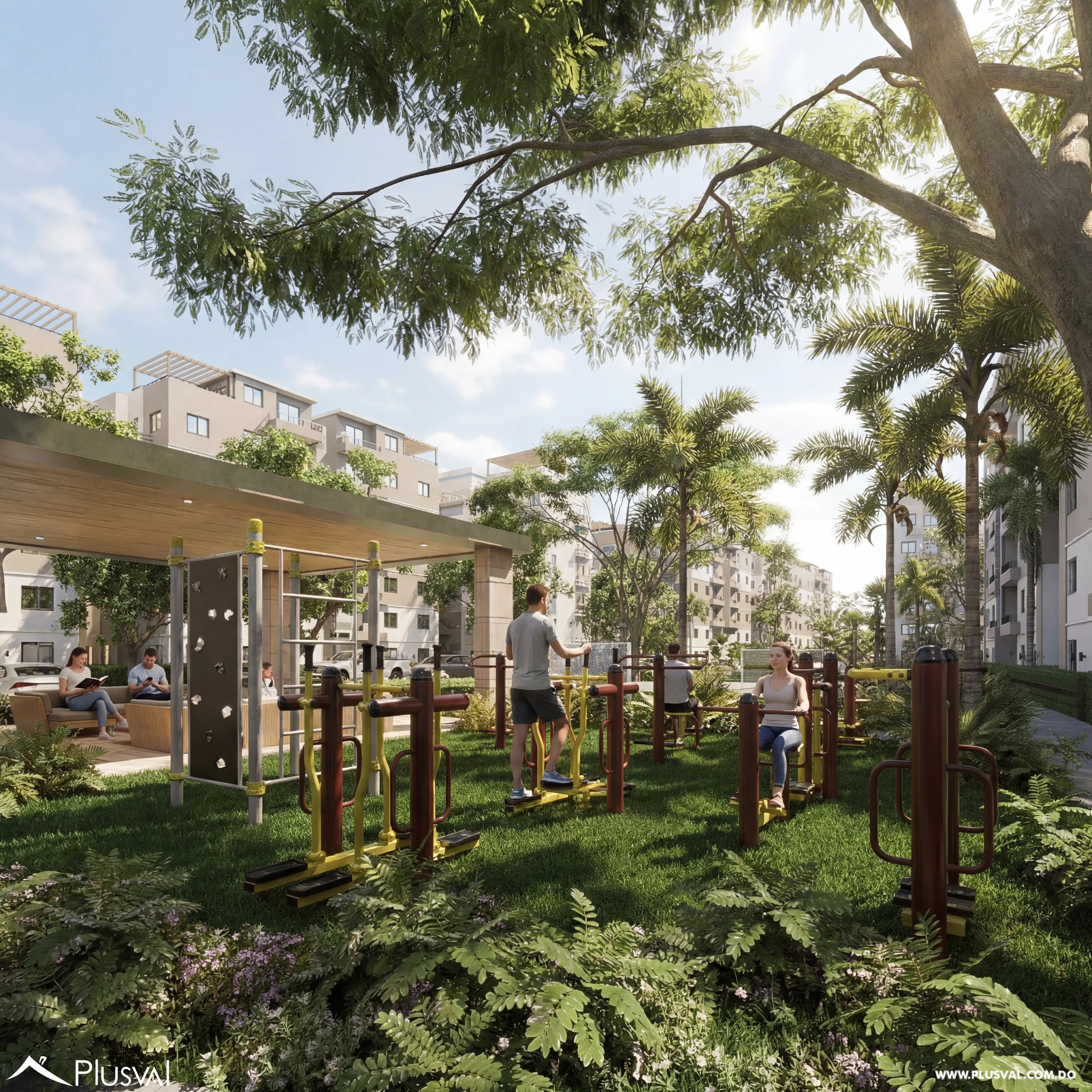 Proyecto de Apartamentos en Gurabo con más de 3,500 MT2 de Áreas Verdes y Recreativas 485104