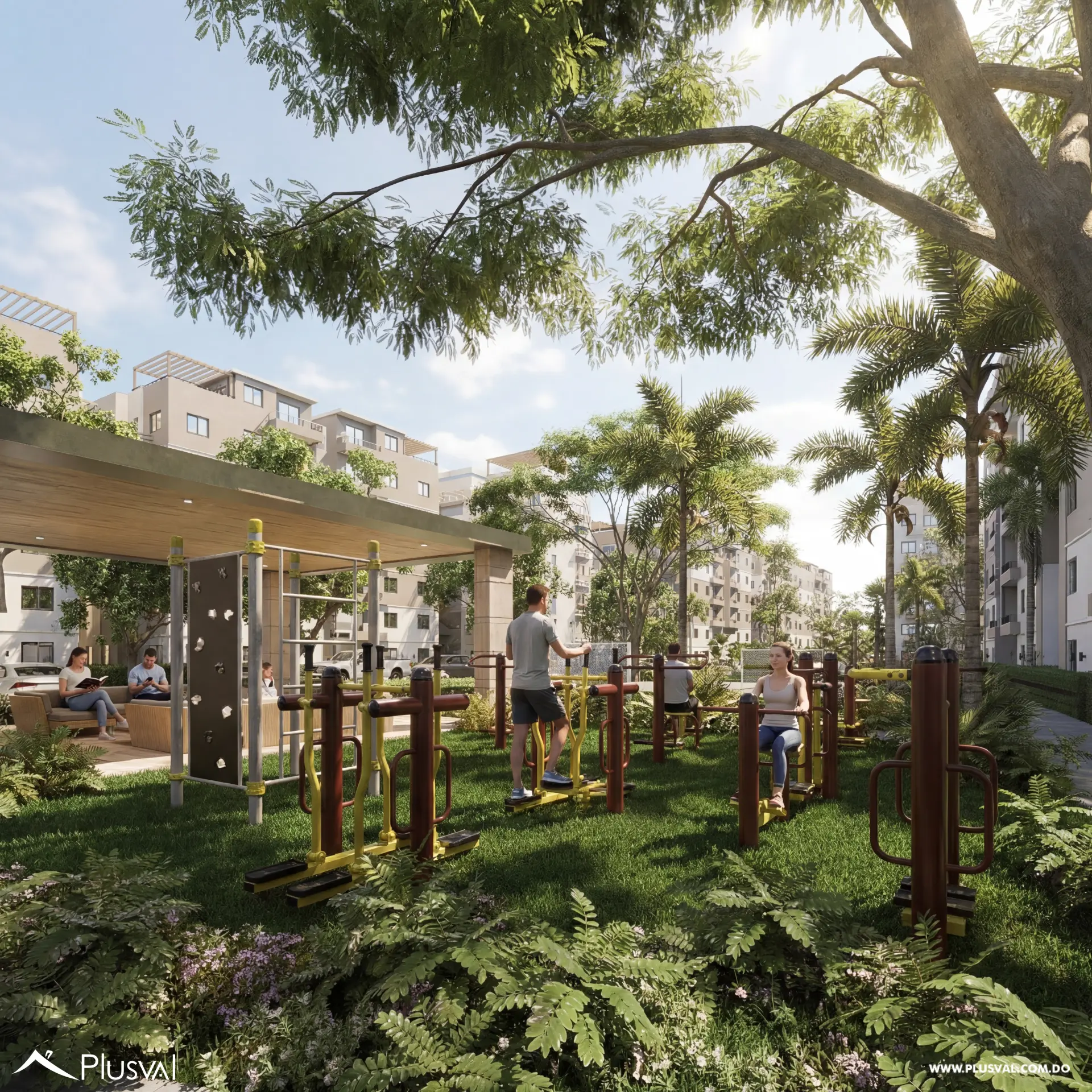 Proyecto de Apartamentos en Gurabo con más de 3,500 MT2 de Áreas Verdes y Recreativas 485104