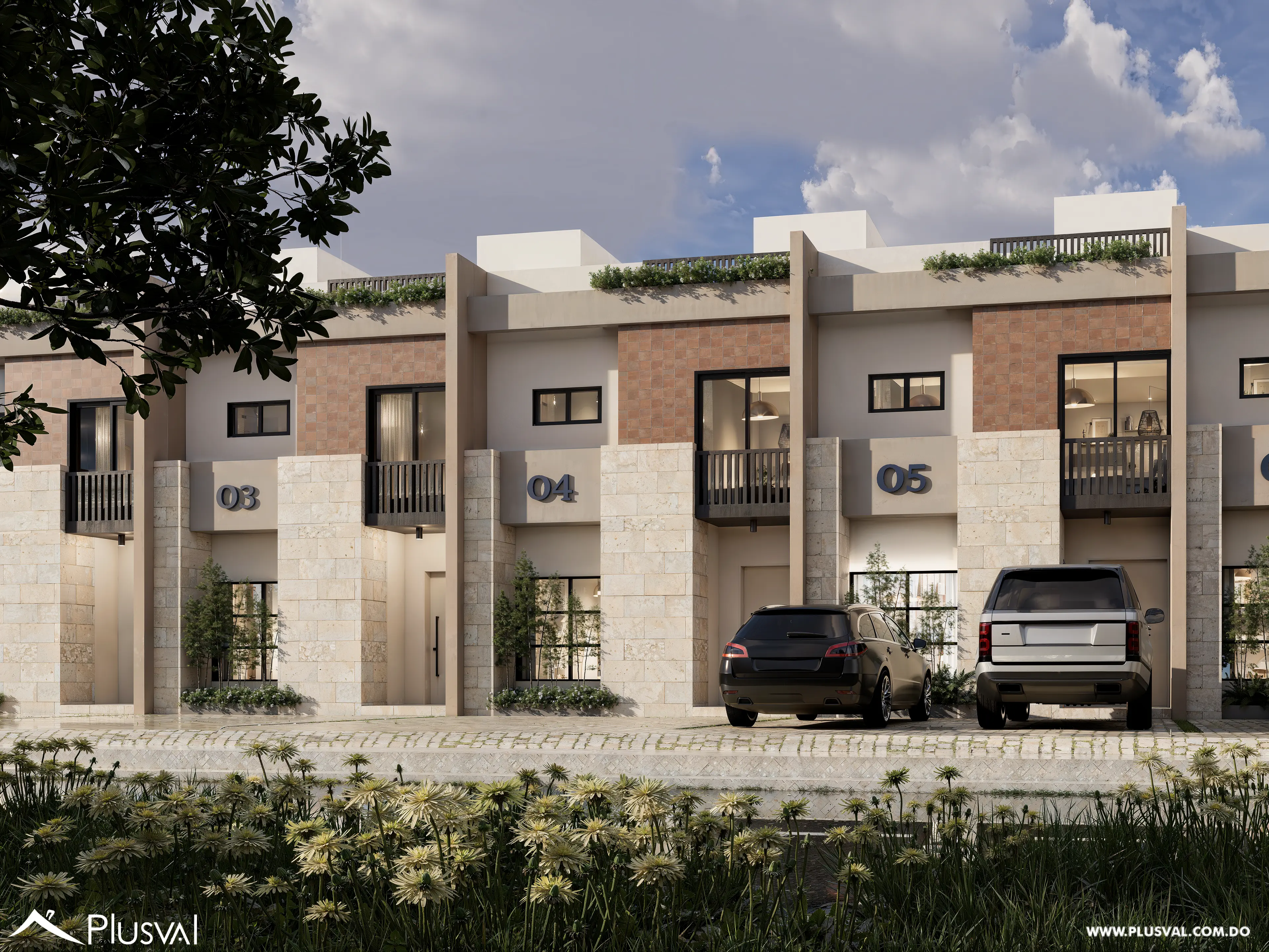 Villas Coral II | Townhouses de 2 Habitaciones en Punta Cana 531385