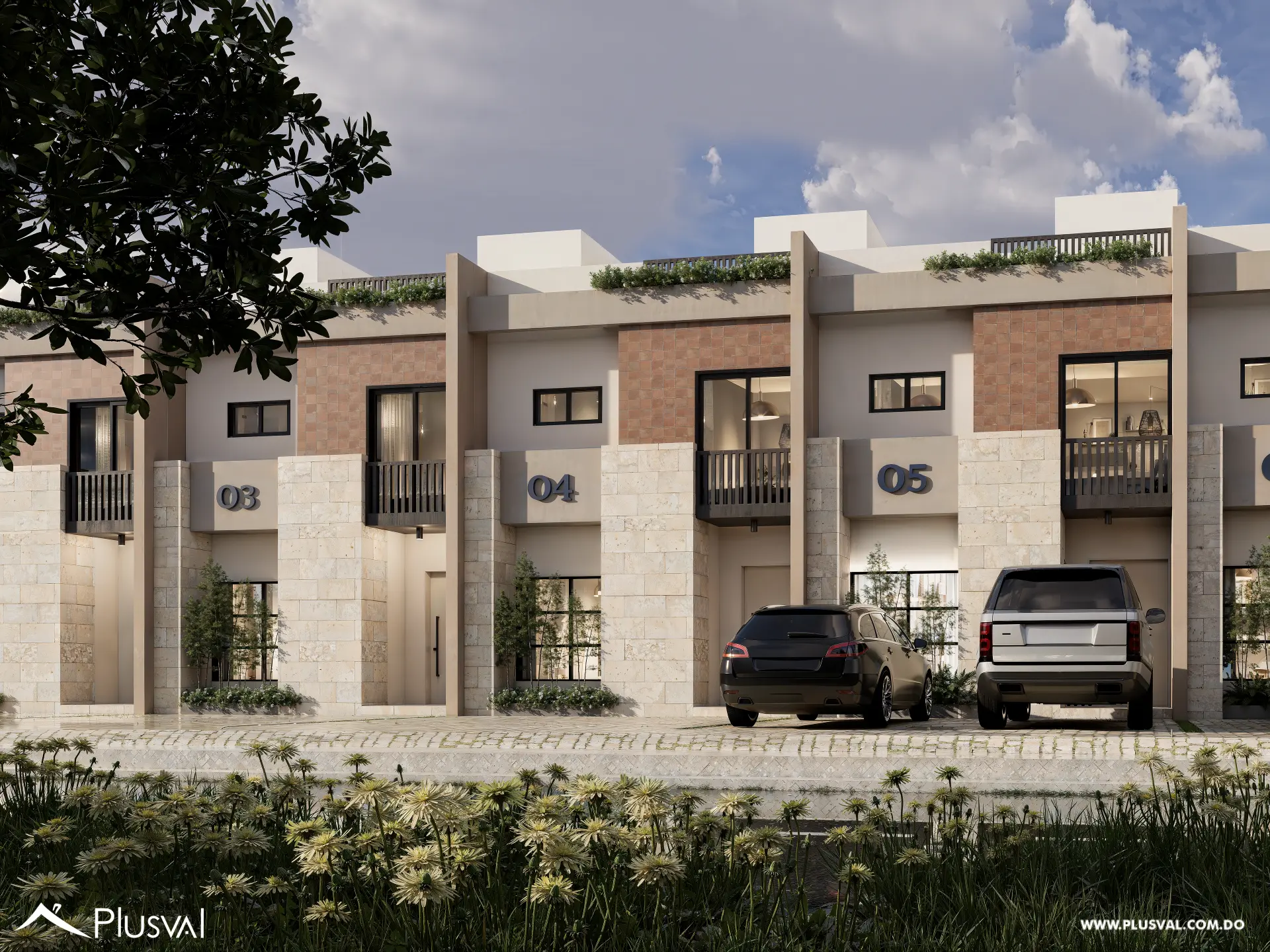 Villas Coral II | Townhouses de 2 Habitaciones en Punta Cana 531385