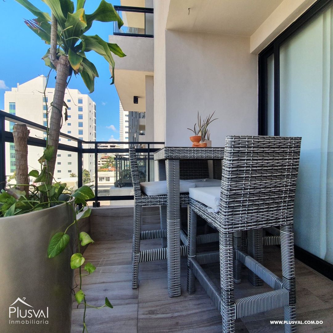 Apartamento en alquiler amueblado en Piantini 210142