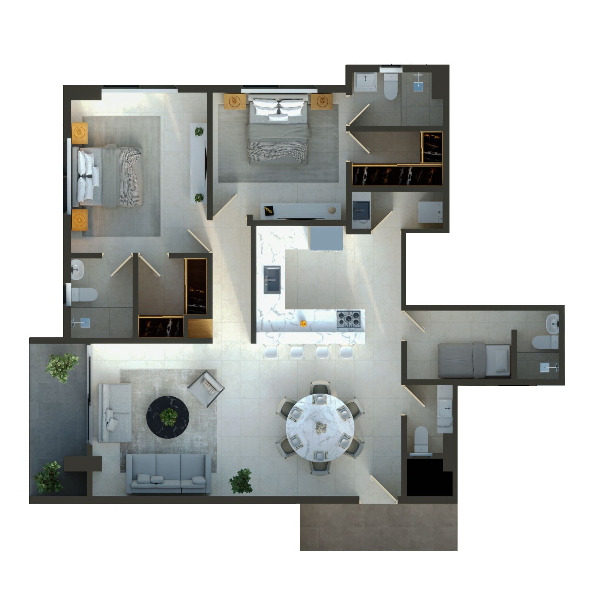 Lujoso apartamento en venta en La Julia 294449