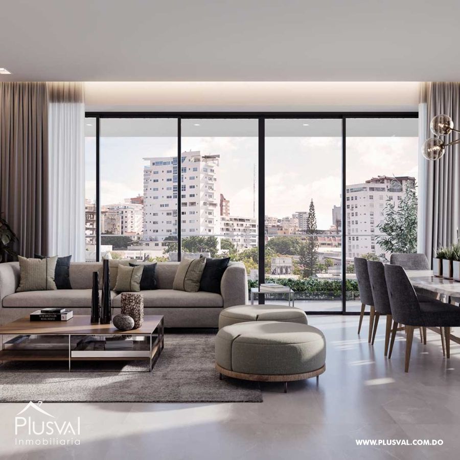 Venta de apartamento de 3 habitaciones en el sector de Naco 299552