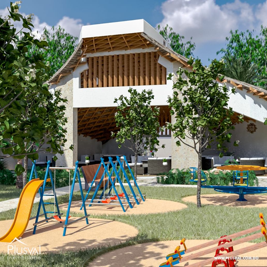 Proyecto de  Apartamentos con hermosas areas sociales, restaurant y spa en las Terrenas, Samaná. 206477