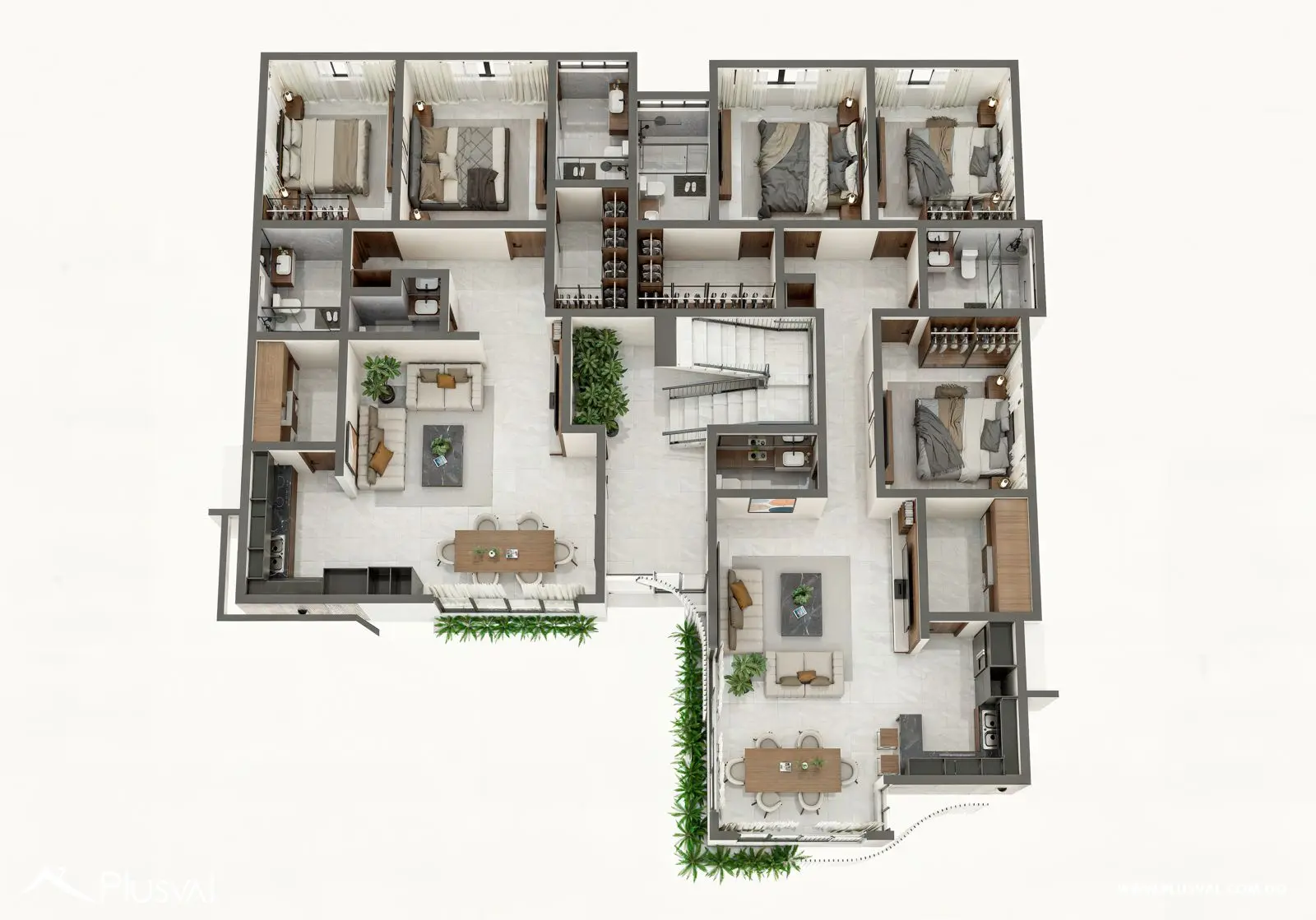 Proyecto de Apartamentos en Venta con Diseño Moderno y Amplio espacios 521398
