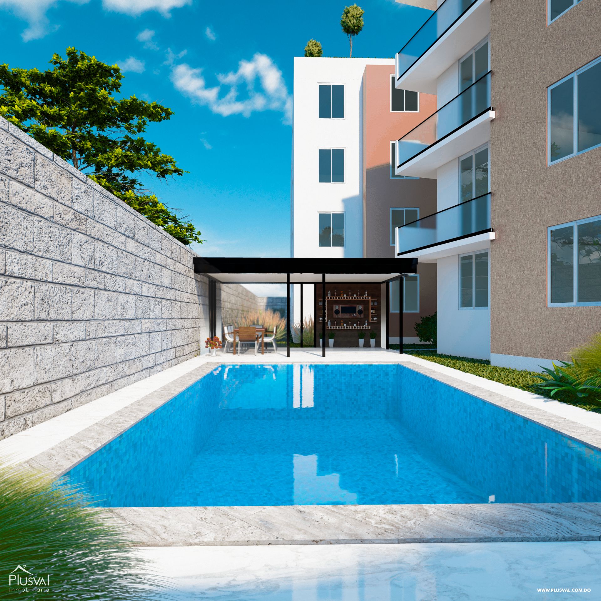 Apartamentos de 2 y 3 habitaciones + amenidades en la zona de Gurabo 281469