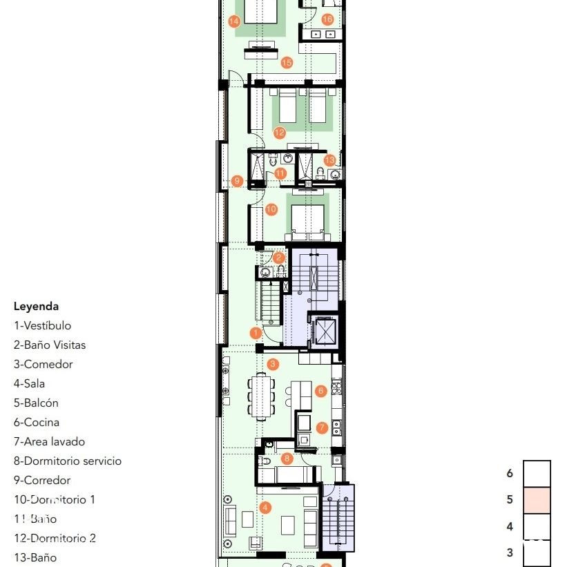 Apartamento Tipo Pent-house en Venta en Gazcue 343298