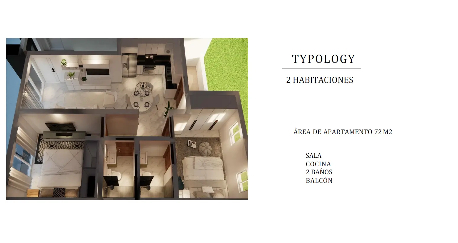 Apartamento de 1 Habitacion en Bavaro Punta Cana. Punta del Este III 507739