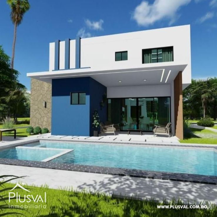 Lujosa Villa de 2 niveles en Plantation 300911