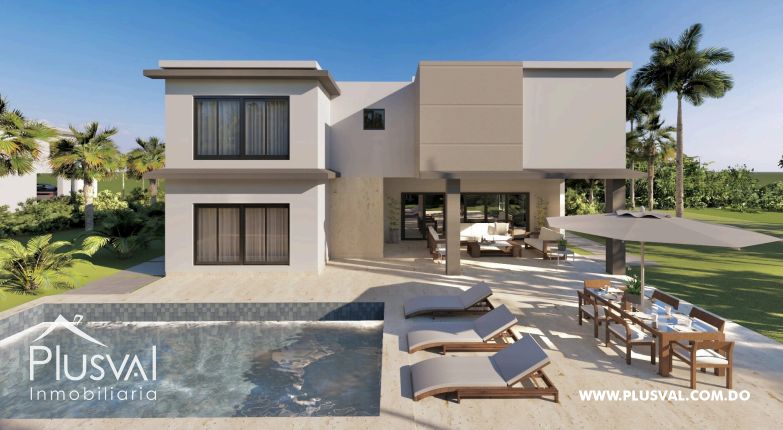 Venta de Residencia con Doble Altura en Punta Cana Village 483701