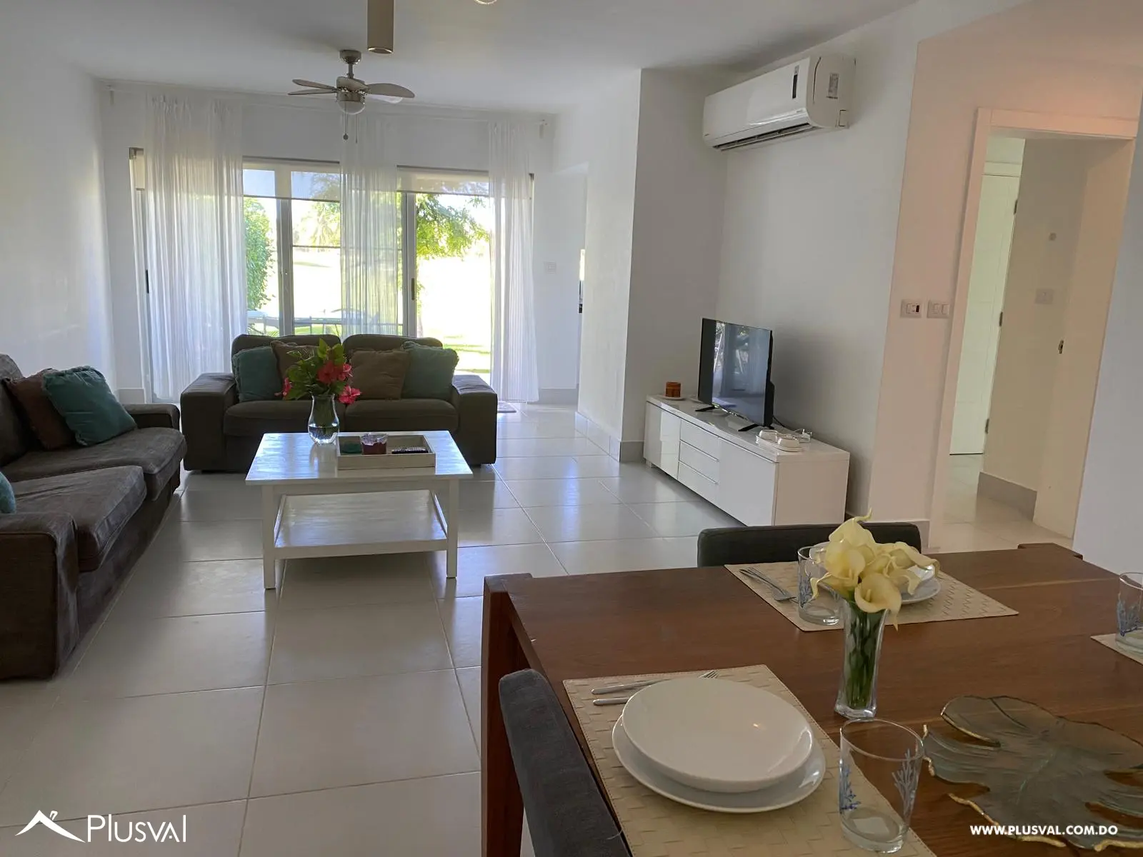 Se alquila apartamento amueblado en residencial cerrado en Punta Cana 494819