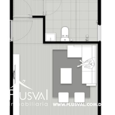 Apartamento en venta de 2 habitaciones en Naco 400833
